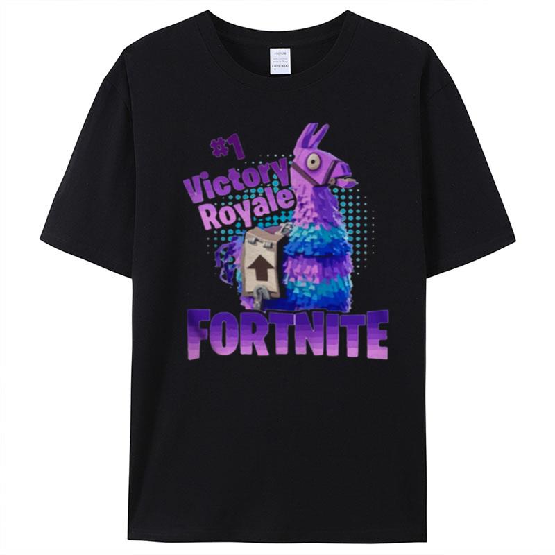 Fortnite Victory Royale Lucky Llama Gift T-Shirt Unisex