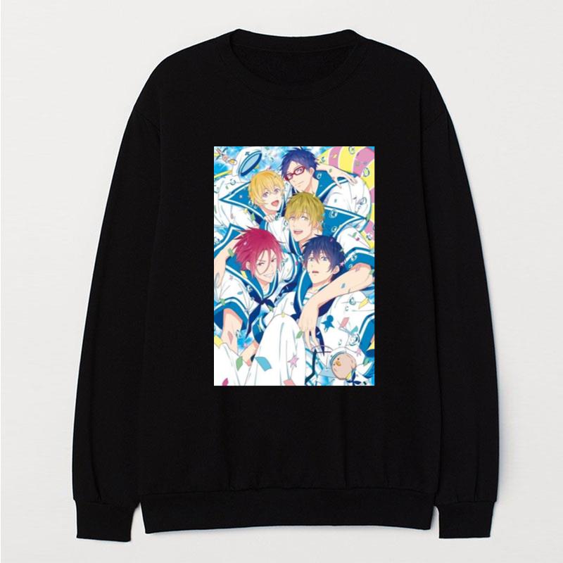 Free Anime Graphic T-Shirt Unisex