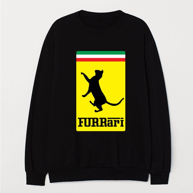 Furrari Not Ferrari Cat Logo T-Shirt Unisex