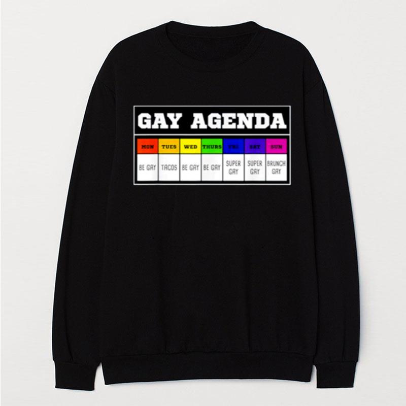 Gay Agenda T-Shirt Unisex