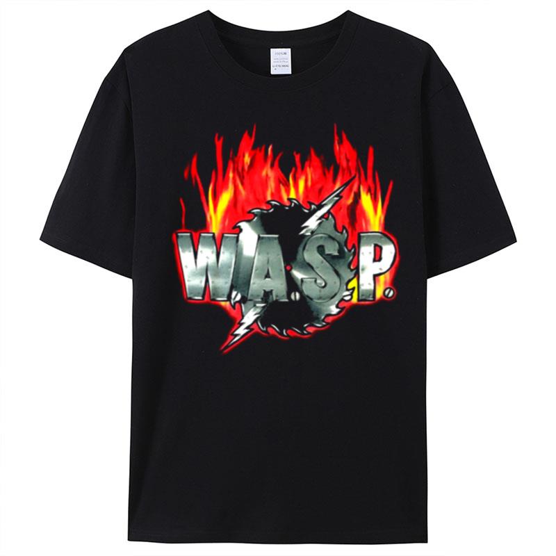 Graphic Fire Wasp Band T-Shirt Unisex