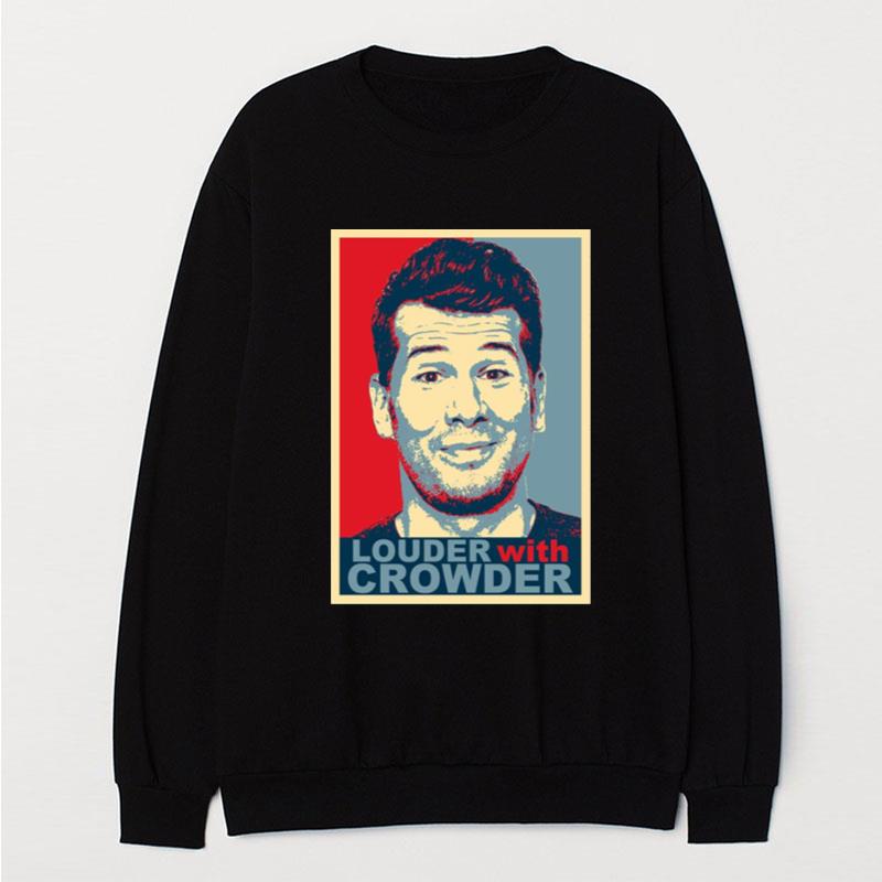 Graphic Steven Crowder Portrait Louder With Crowder T-Shirt Unisex