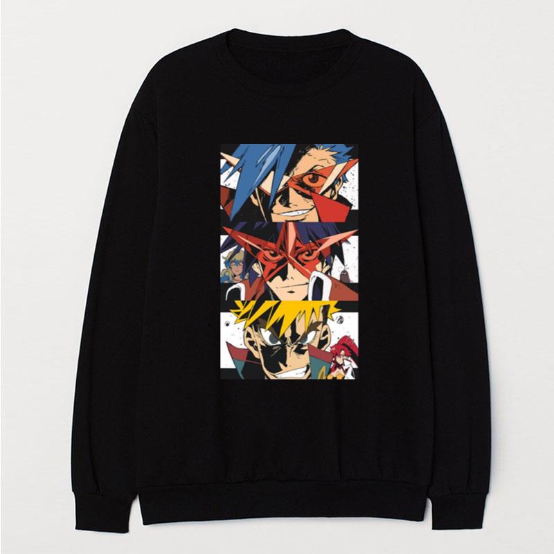 Gurren Lagann Anime Graphic T-Shirt Unisex