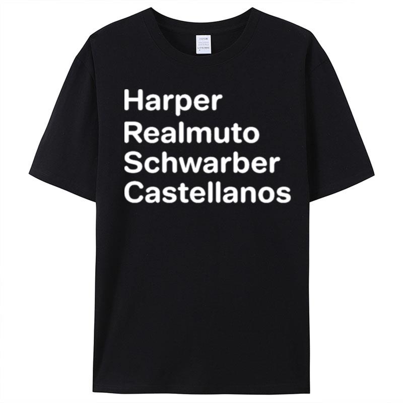 Harper Realmuto Schwarber Castellanos T-Shirt Unisex