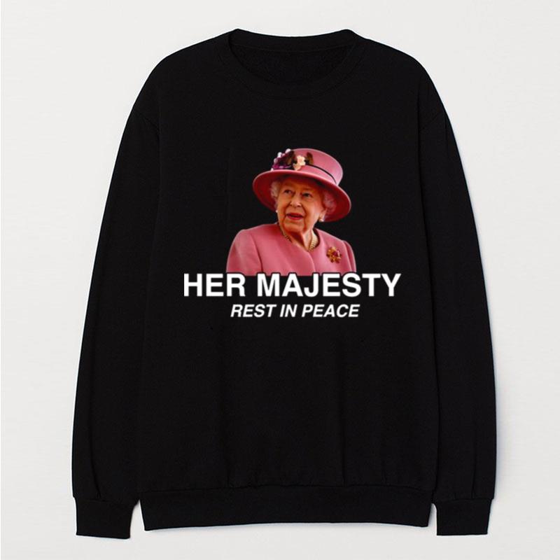 Her Majesty Queen Elizabeth Ii Rip Rest In Peace T-Shirt Unisex