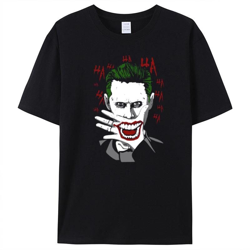 Iconic Moment Of Joker Laughing Suicide Squad T-Shirt Unisex