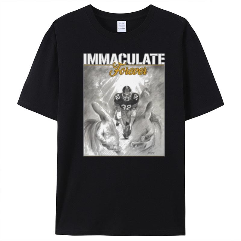 Immaculate Forever Franco Harris Pittsburgh Steelers T-Shirt Unisex