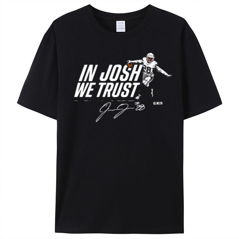 In Josh Jacobs We Trust Josh Jacobs Lv Team T-Shirt Unisex