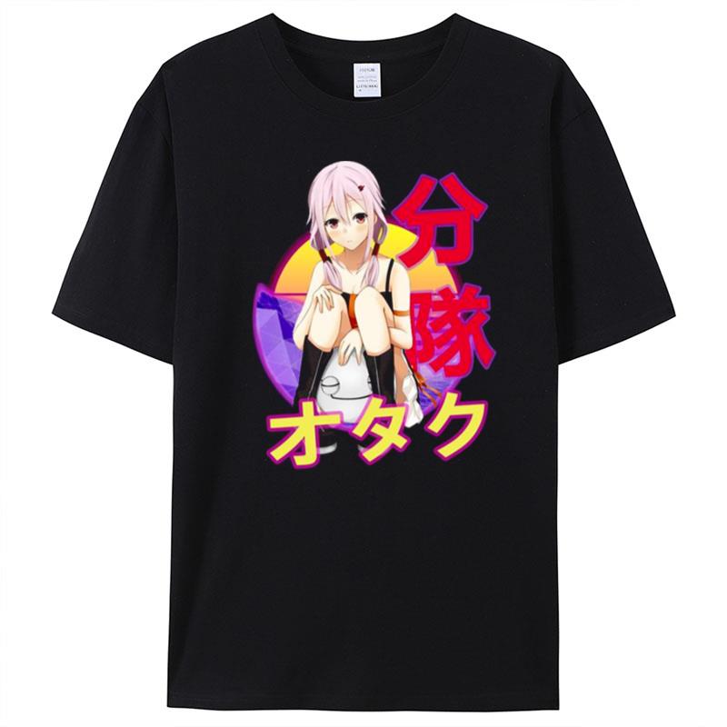 Inori Yuzuriha Guilty Crown Giruti Kuraun T-Shirt Unisex