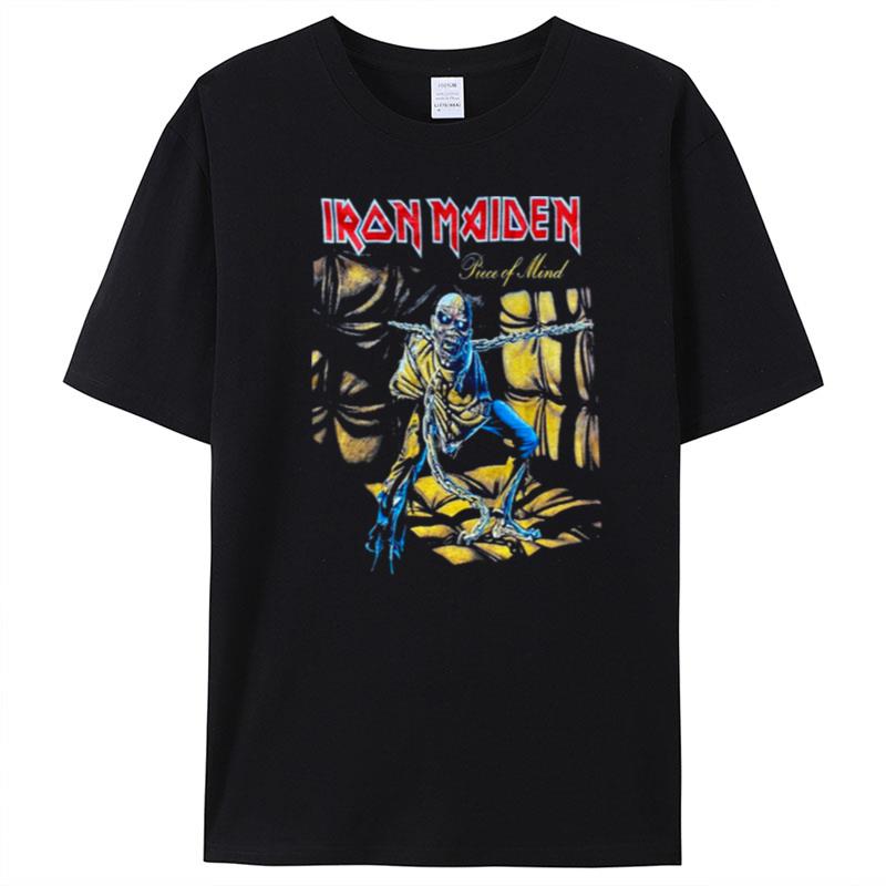 Iron Maiden Rock Band Retro Iron Maiden Live After Death T-Shirt Unisex