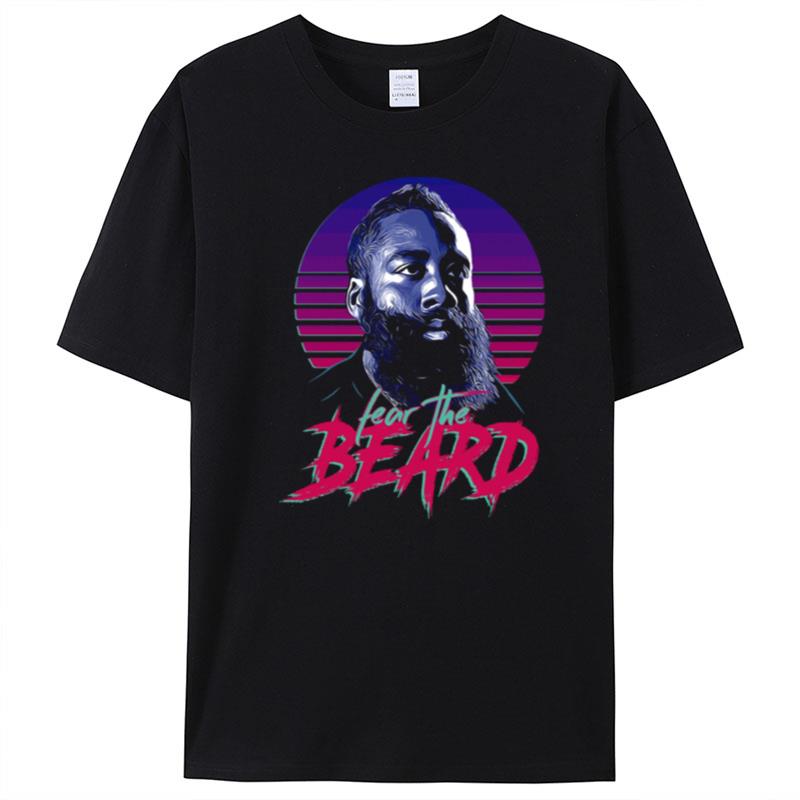 James Harden Fear The Beard Retro Vintage T-Shirt Unisex