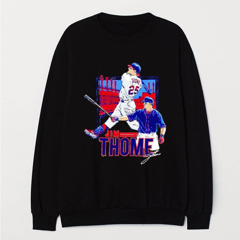 Jim Thome Cleveland Indians Signature T-Shirt Unisex