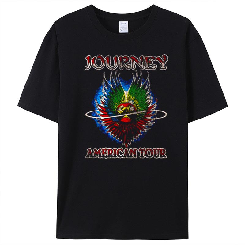 Journey America Tour Band Journey T-Shirt Unisex