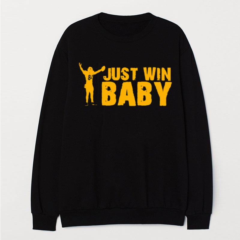 Just Win Baby Football NFL Antonio Brown Yellow T-Shirt Unisex