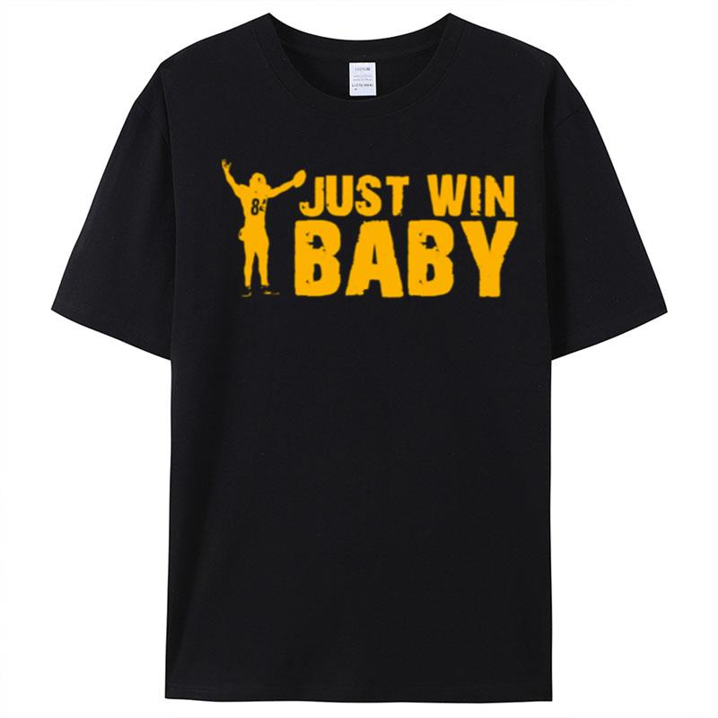 Just Win Baby Football NFL Antonio Brown Yellow T-Shirt Unisex