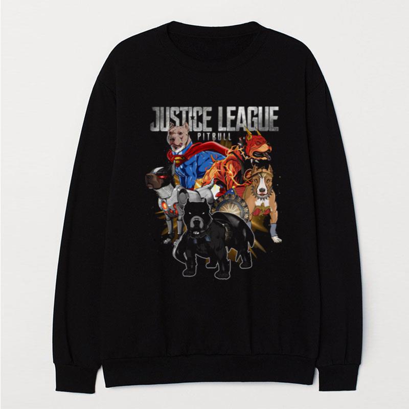 Justice League Pitbull Superhero T-Shirt Unisex