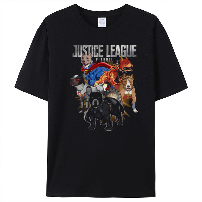 Justice League Pitbull Superhero T-Shirt Unisex