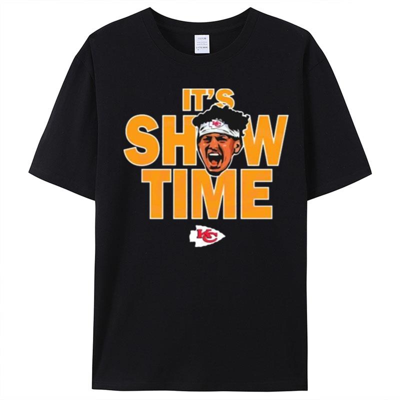 Kansas City Chiefs Patrick Mahomes Red It's Showtime T-Shirt Unisex