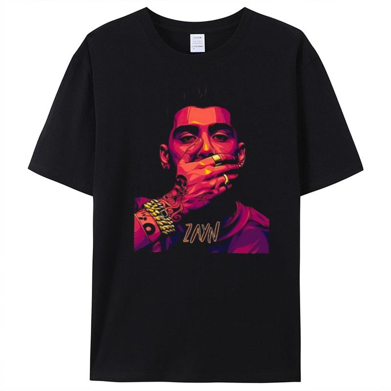 Keep Silent Art Zayn Malik One Direction T-Shirt Unisex