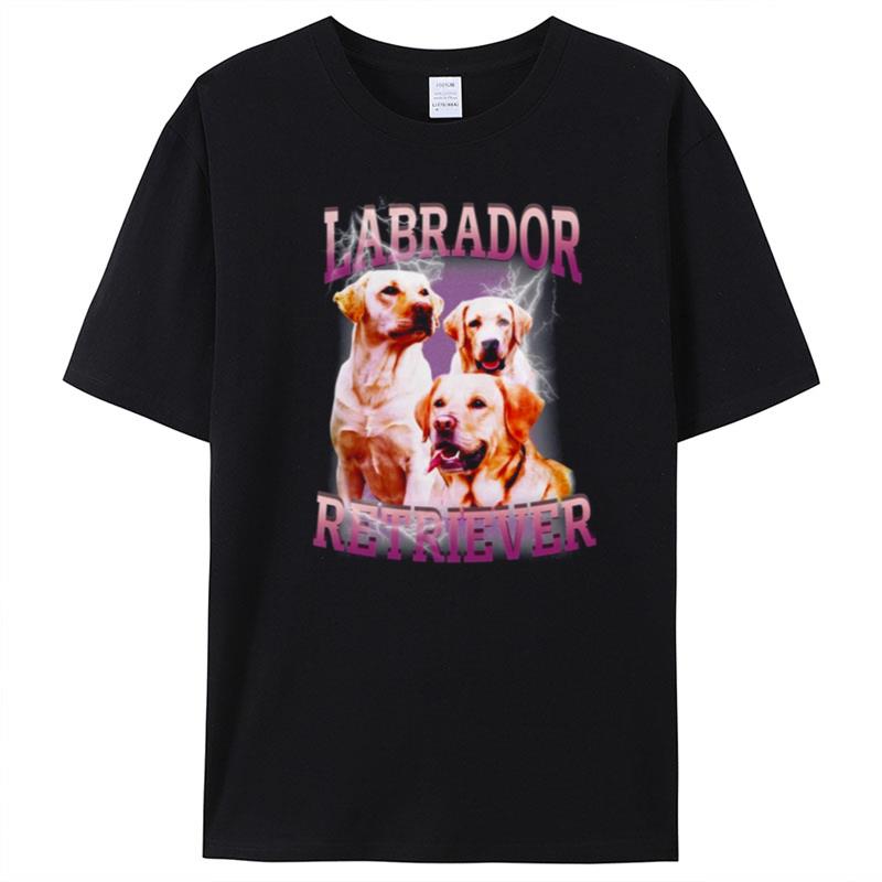 Labrador Retriever Dog Retro Illustration T-Shirt Unisex