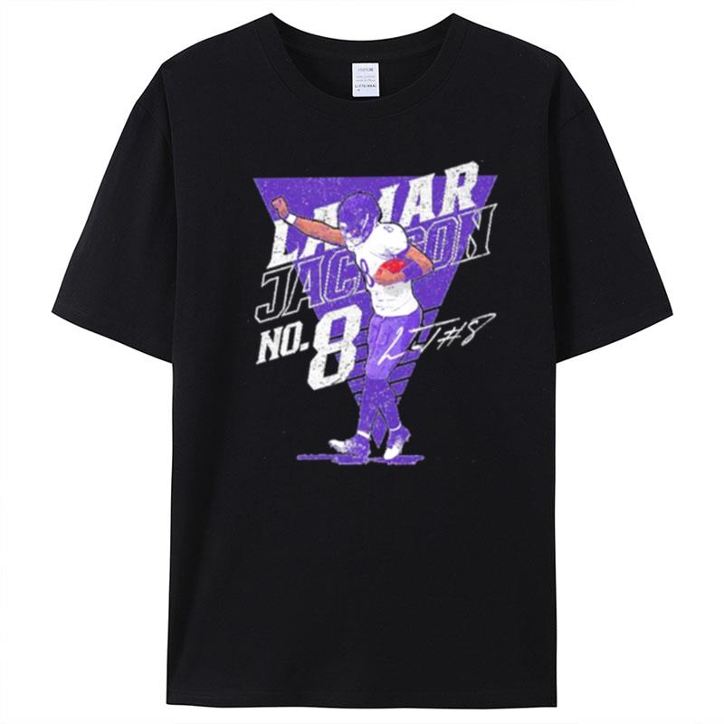 Lamar Jackson Touchdown Dance Football T-Shirt Unisex