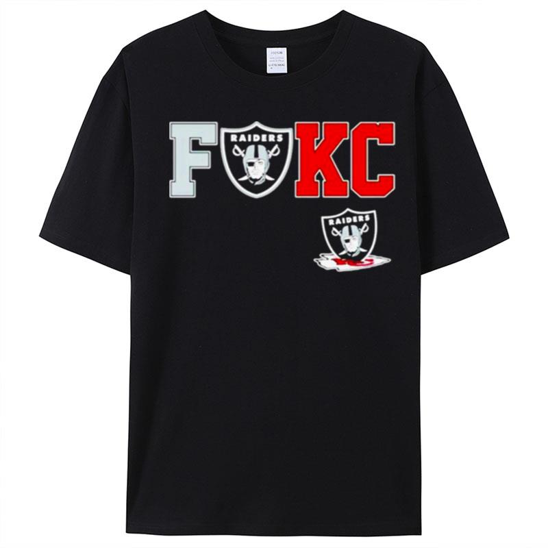 Las Vegas Raiders Fuck Kansas City Chiefs T-Shirt Unisex