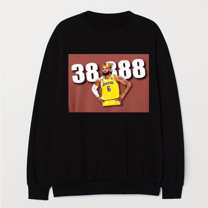 Lebron James 38388 Record Breaking T-Shirt Unisex