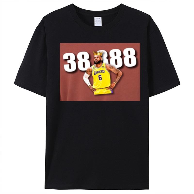 Lebron James 38388 Record Breaking T-Shirt Unisex