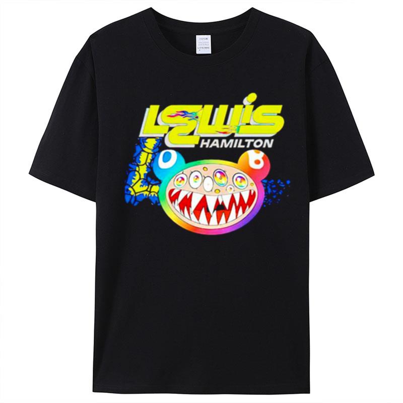 Lewis Hamilton Meets Takashi Murakami T-Shirt Unisex