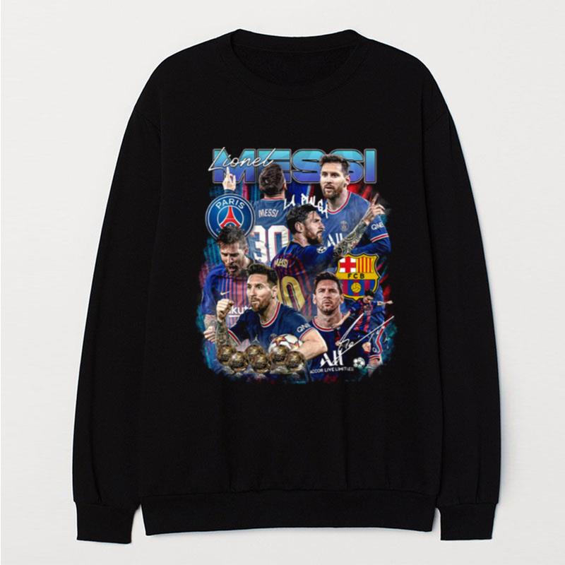 Lionel Andrés Messi Argentina National Football Paris Saint Germain T-Shirt Unisex