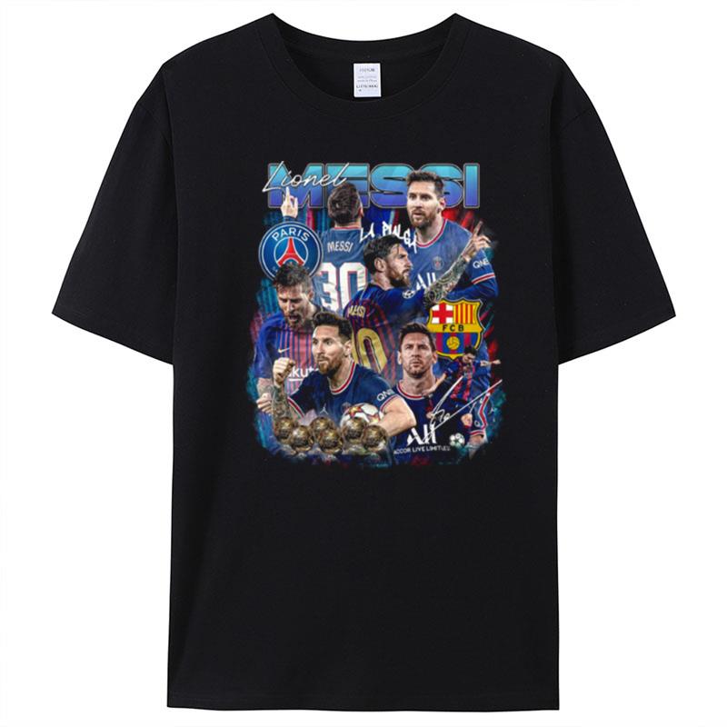 Lionel Andrés Messi Argentina National Football Paris Saint Germain T-Shirt Unisex