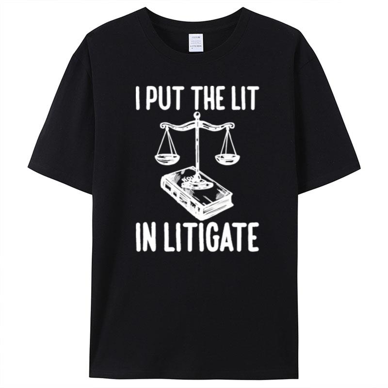 Litigate Law School Students Graduate T-Shirt Unisex