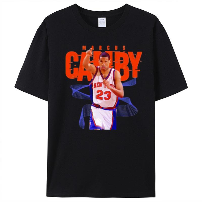 Marcus Camby New York Knicks No 23 Player T-Shirt Unisex