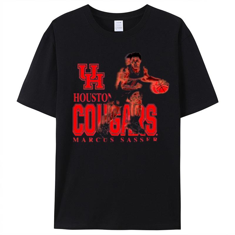 Marcus Sasser Dribble University Of Houston T-Shirt Unisex