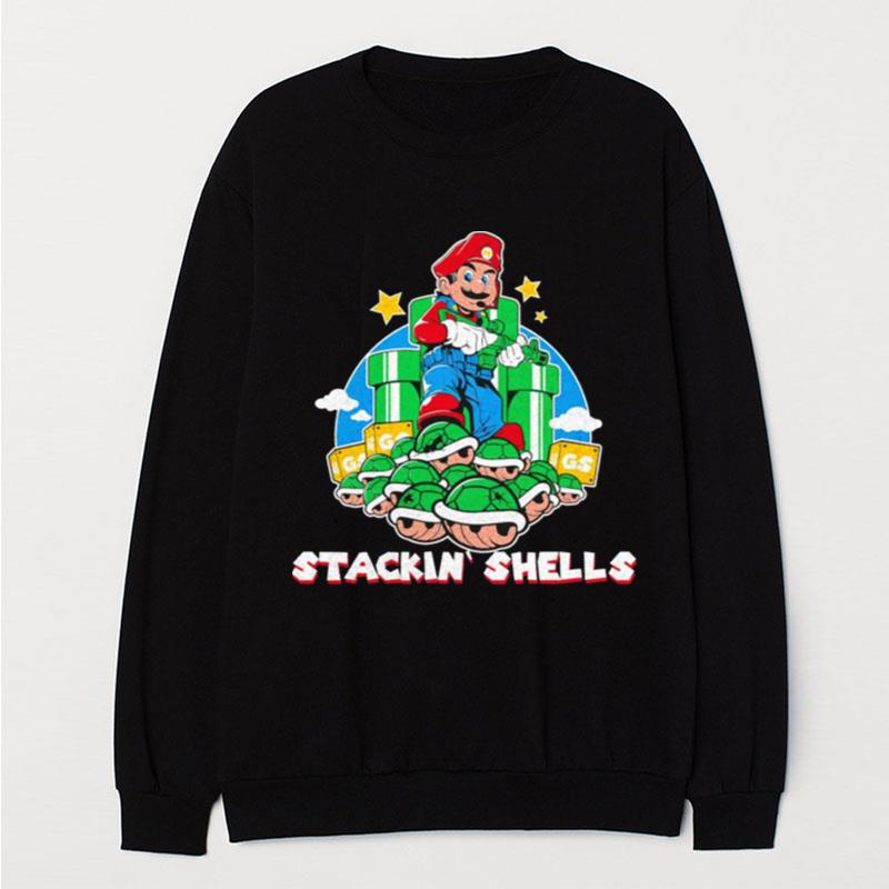 Mario Stackin' Shells T-Shirt Unisex