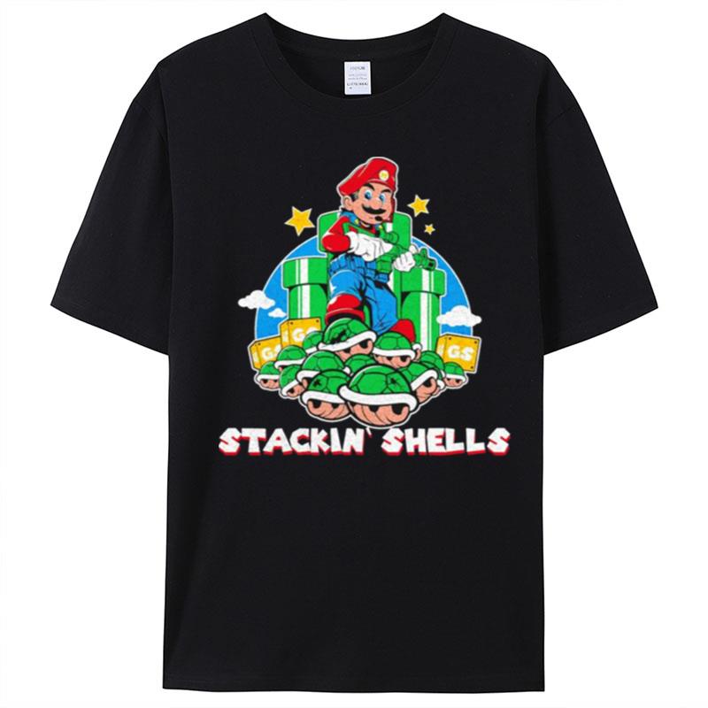 Mario Stackin' Shells T-Shirt Unisex