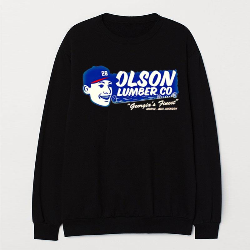 Matt Olson Olson Lumber Co T-Shirt Unisex