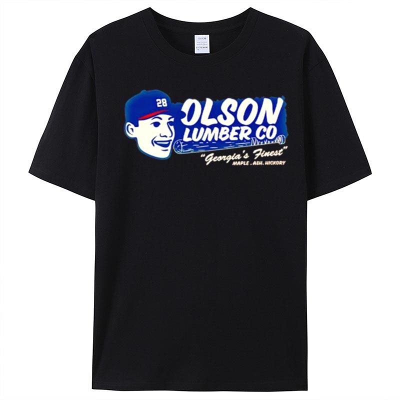 Matt Olson Olson Lumber Co T-Shirt Unisex