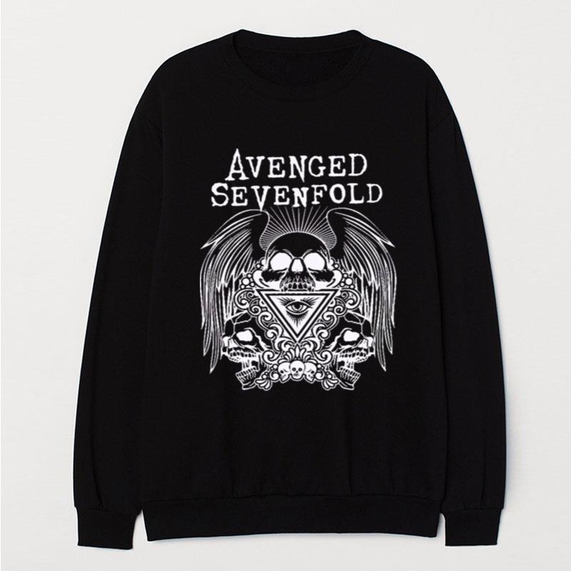 Metal Skull Avenged Sevenfold Band T-Shirt Unisex