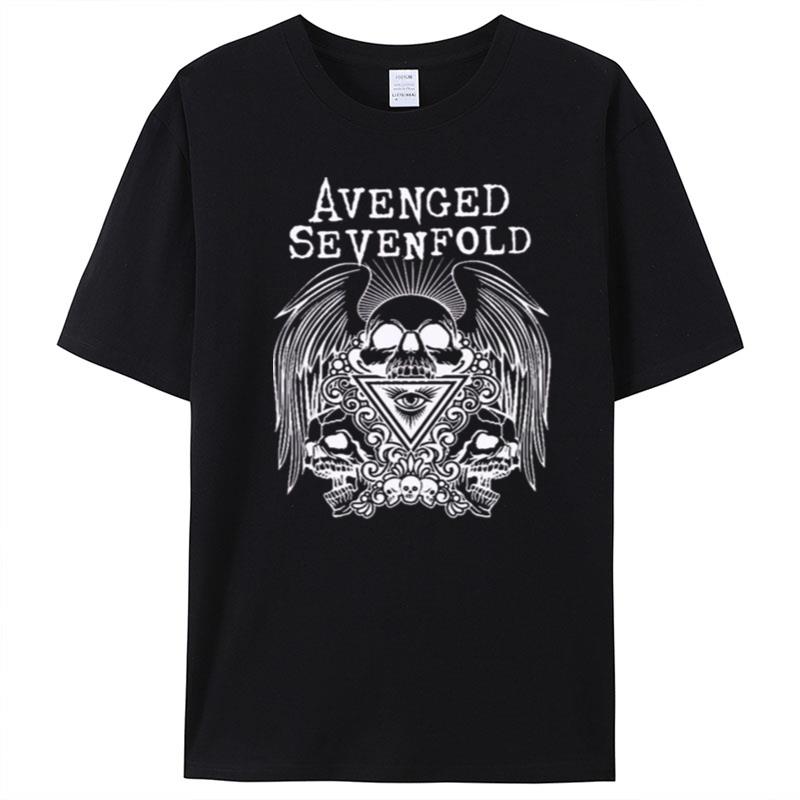 Metal Skull Avenged Sevenfold Band T-Shirt Unisex