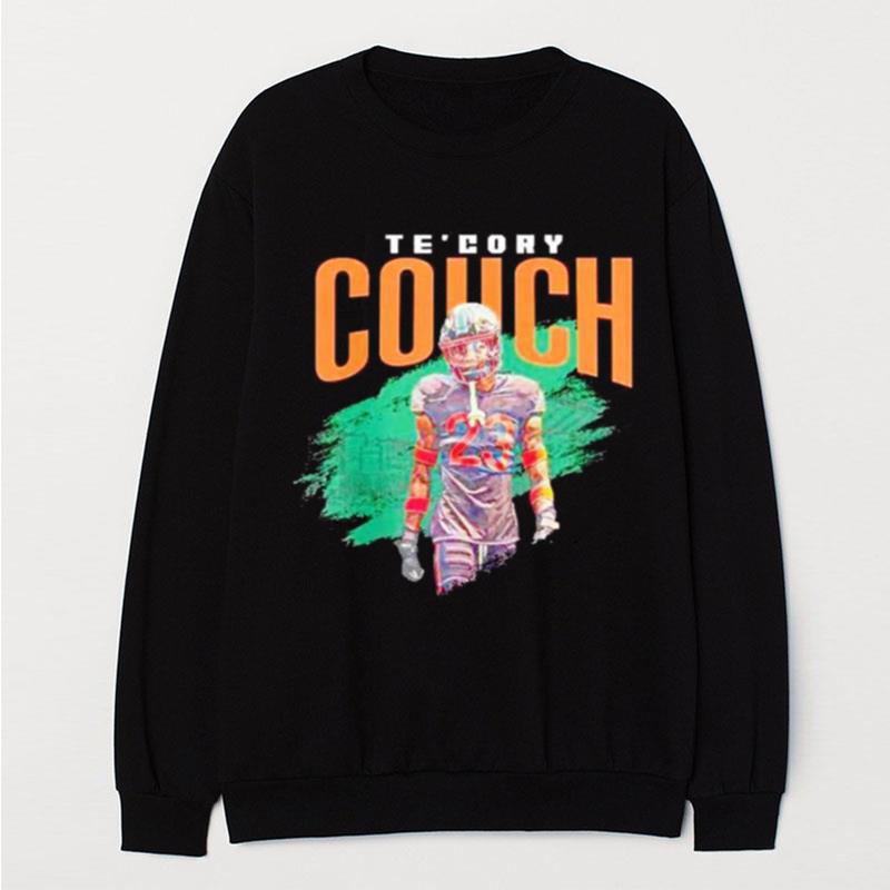 Miami Hurricanes Te'Cory Couch Gametime T-Shirt Unisex