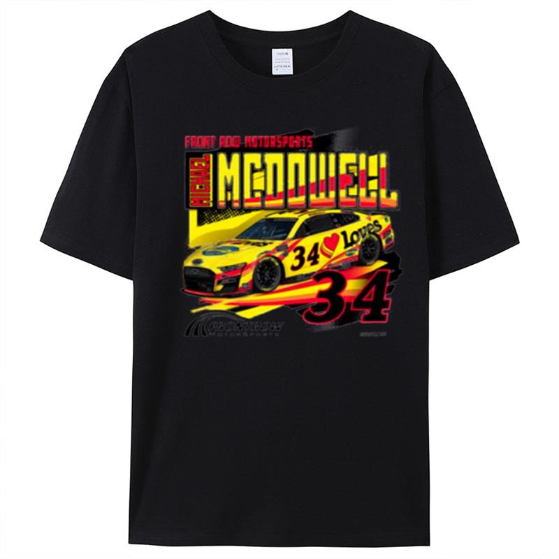 Michael Mcdowell Checkered Flag Sports Love's T-Shirt Unisex