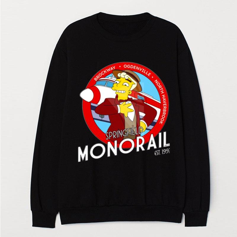 Monorail Simpsons The Futurama T-Shirt Unisex