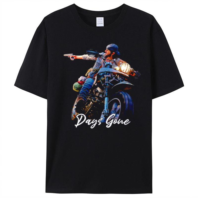 Motobike Days Gone Game Limited Series Design T-Shirt Unisex