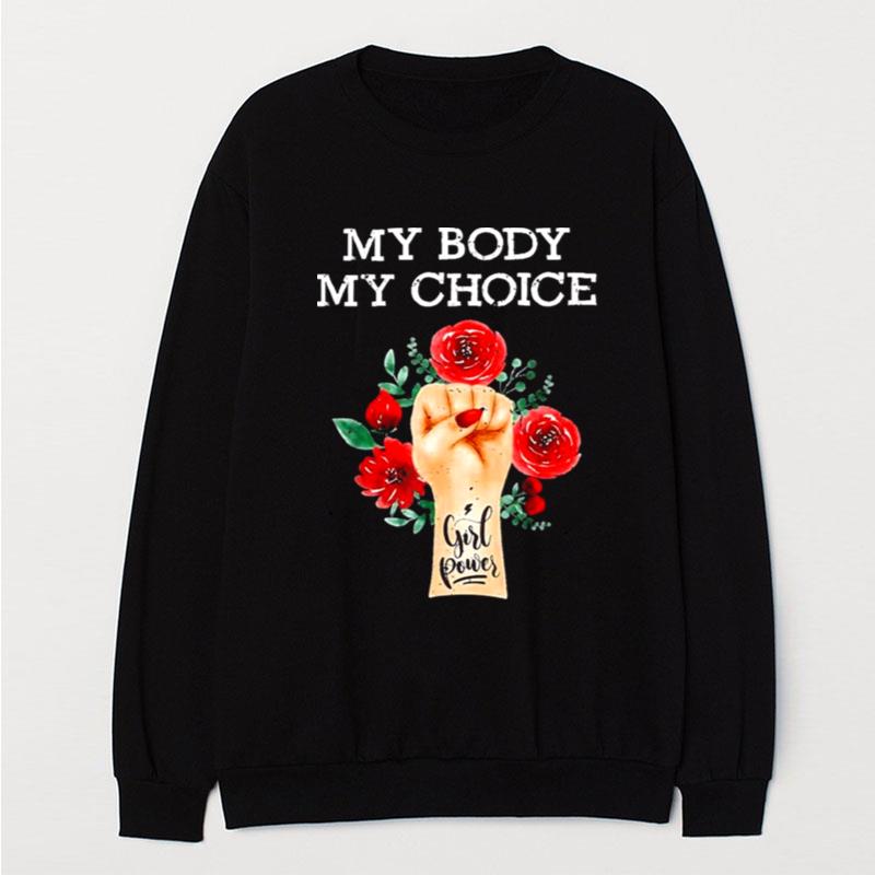 My Body Choice Uterus Business T-Shirt Unisex