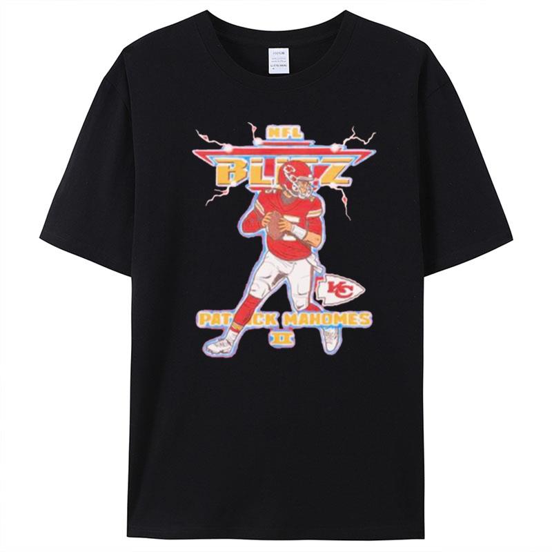 NFL Blitz Chiefs Patrick Mahomes T-Shirt Unisex