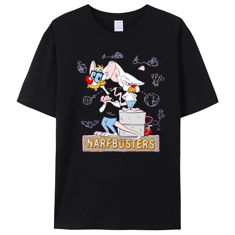 Narfbusters Pinky And The Brain T-Shirt Unisex