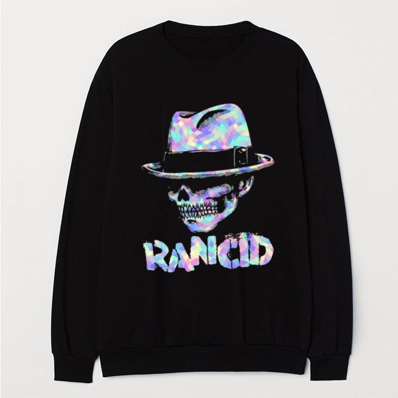 Neon Color Design Rancid Band T-Shirt Unisex