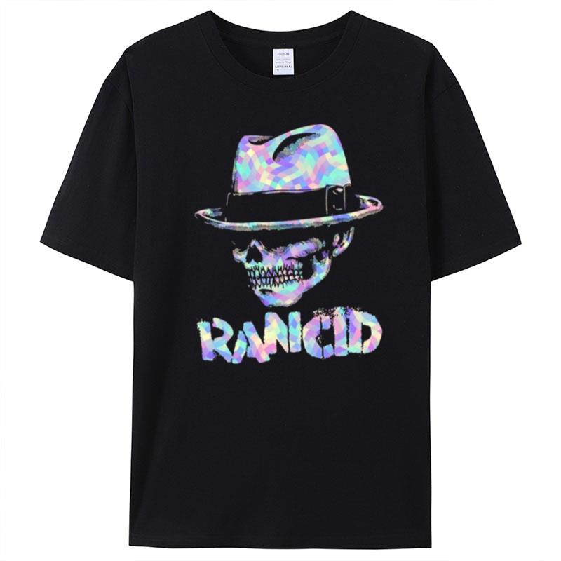 Neon Color Design Rancid Band T-Shirt Unisex