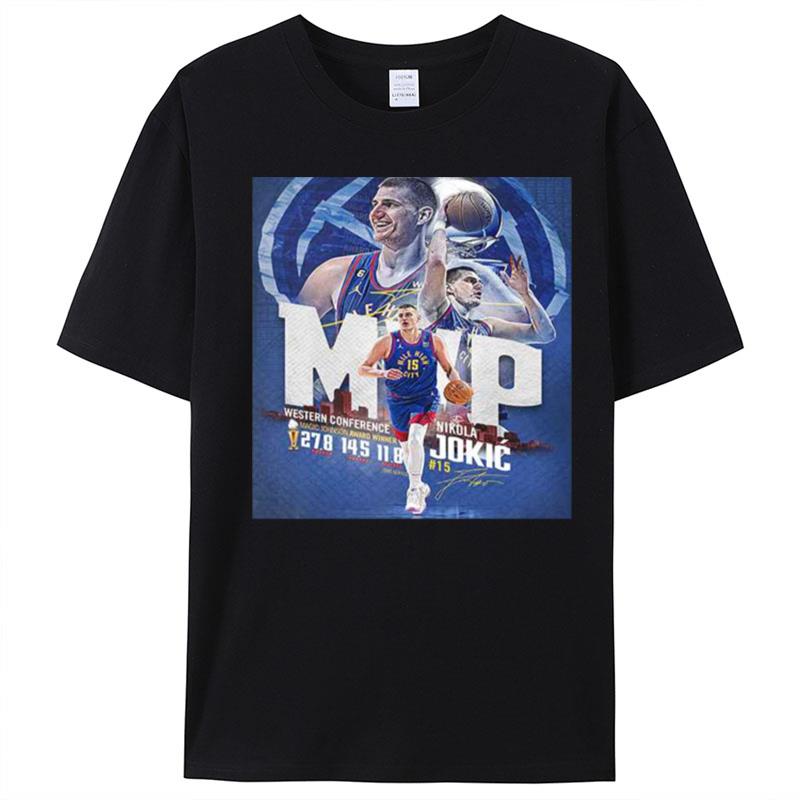 Nikola Jokic Averaged A Triple Double In The Western Conference Finals T-Shirt Unisex